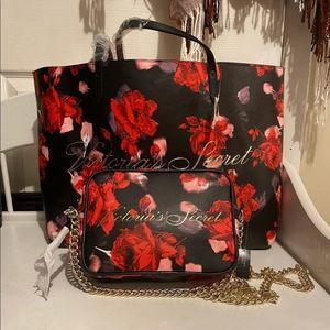 VICTORIA’S Secret Floral Tote And Handbag